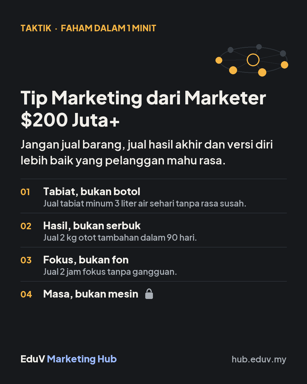 Tip Marketing dari Marketer $200 Juta+